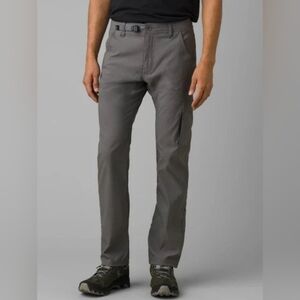 PRANA Men's Gray Pants SIZE 32X32 Made In Vietnam Flexible 5% Elastane